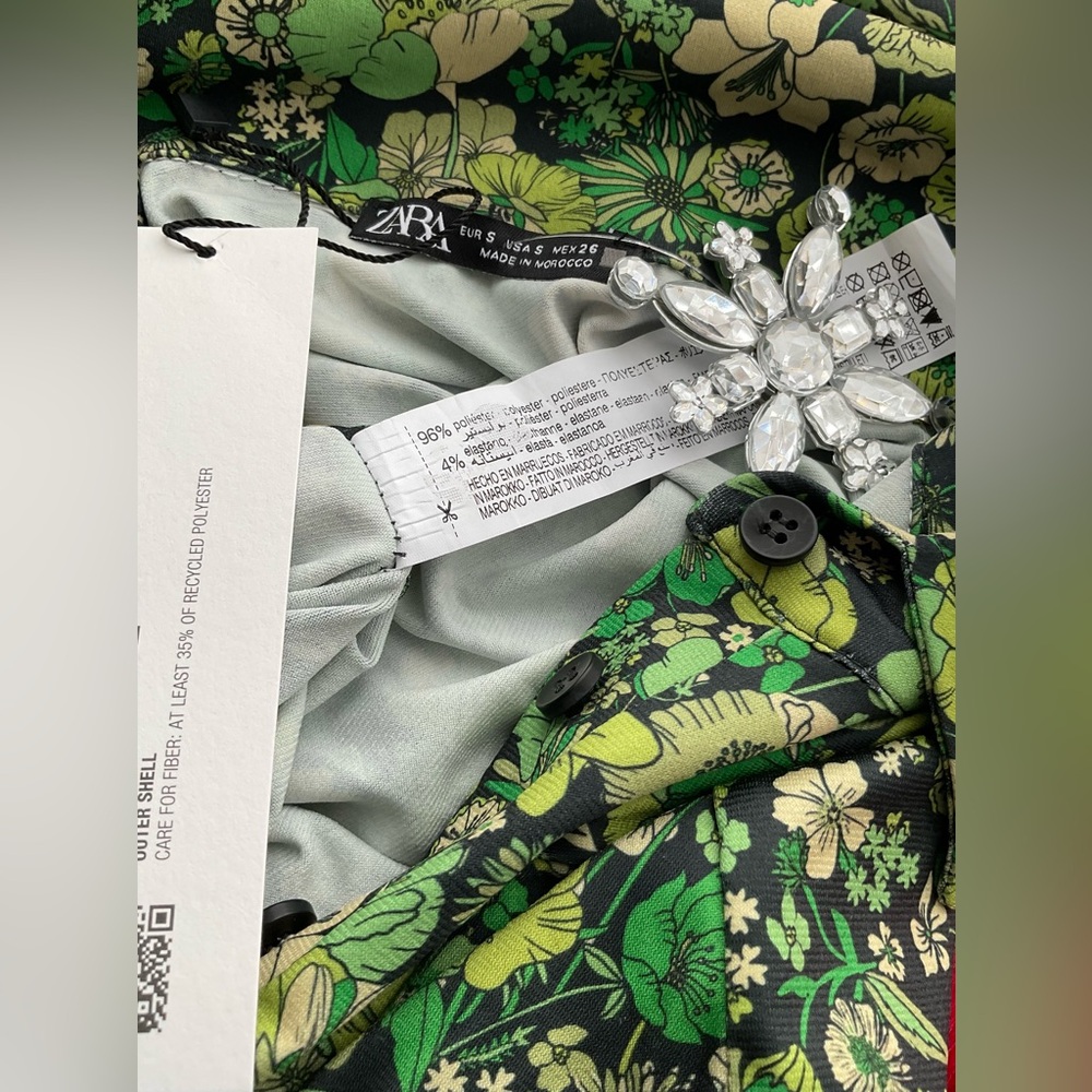 🛑🛑🛑ZARA RETRO MINI DRESS - Picture 6 of 8